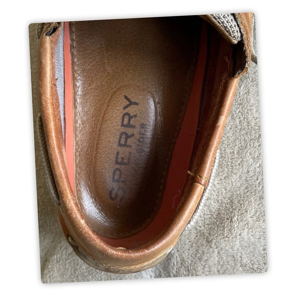 Sperry Topsider US 9M Boat Men's Loafers Leather Shoes Preppy‎